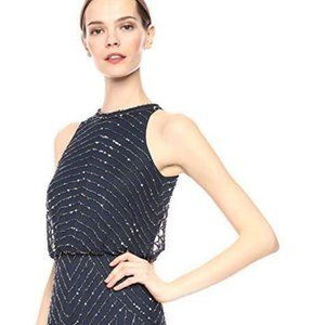 BHLDN Adrienne Papell Beaded Dress